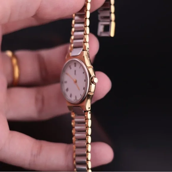 1990s YSL Women’s Two-Toned Watch - Picture 5 of 7